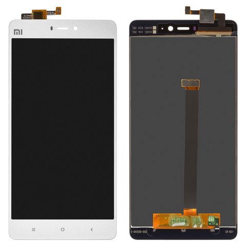 Дисплей для Xiaomi Mi 4s, білий, без рамки, Original PRC 