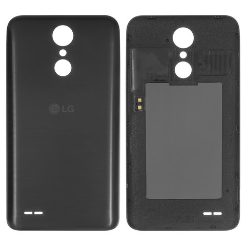 Задня кришка батареї для LG K10 2017  M250, K10 2017  X400, чорна