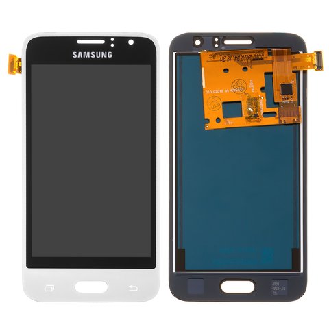 Дисплей для Samsung J120 Galaxy J1 2016 , белый, без регулировки яркости, без рамки, Сopy, TFT 