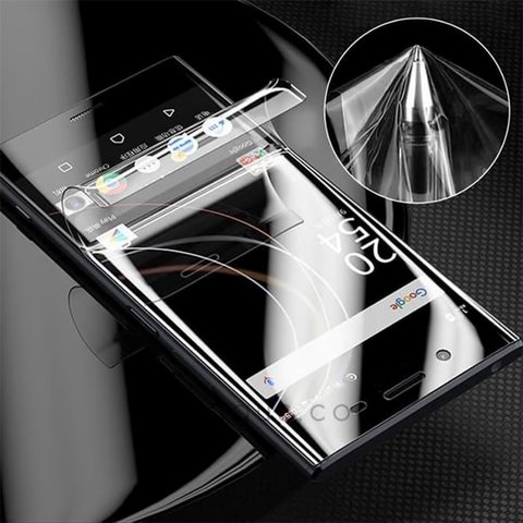 Захисна плівка для Samsung G965 Galaxy S9 Plus, поліуретанова, глянцева