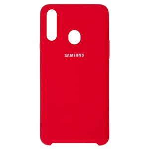 Чехол для Samsung A207 Galaxy A20s, красный, Original Soft Case, силикон, red 14 