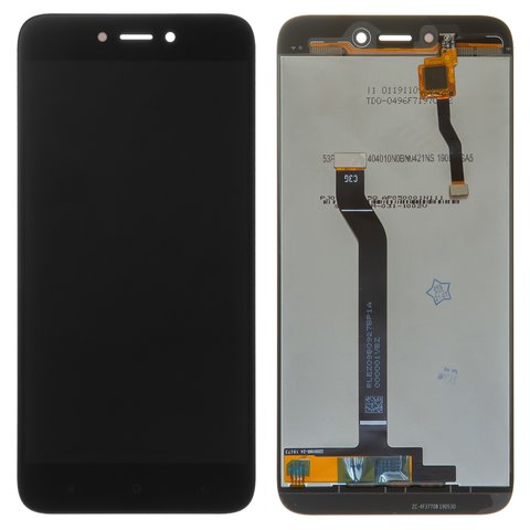 Дисплей для Xiaomi Redmi 5A, Redmi Go, чорний, без рамки, Оригінал переклеєне скло , MCG3B, MCI3B, M1903C3GG, M1903C3GH, M1903C3GI