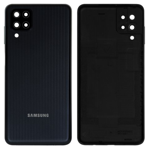 Задняя панель корпуса для Samsung M127 Galaxy M12, черная