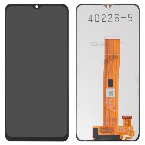 Дисплей для Samsung M127 Galaxy M12, черный, без рамки, Original PRC , A125F_VER c D0652MIXF 01
