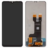 Дисплей для ZTE Blade A73 5G, черный, без рамки, Original (PRC)