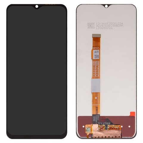 Дисплей для Vivo Y31 2021 , Y51 2020 , Y52s, Y53s, Y72 5G, черный, без рамки, Original PRC 