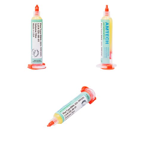 Флюс паста AMTECH RMA 223 , для безсвинцевого паяння, малоактивна, 10 мл, Original