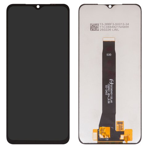Дисплей для Doogee N55, N55 Plus, N55 Pro, черный, без рамки, High Copy, QCG65HD1120_A0