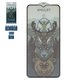 Защитное стекло iNobi Amulet для Oppo A17, A18, A38, Full Glue, Anti-Static, черный