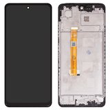 Дисплей для Oppo A3 (CPH2669), A3x (CPH2641), чорний, з рамкою, High Copy