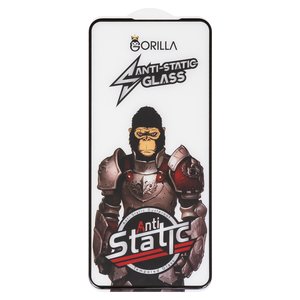 Защитное стекло Gorilla для Google Pixel 8 Pro, совместимо с чехлом, Full Glue, Anti Static, черный