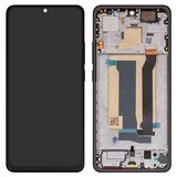 Дисплей для Xiaomi Poco X7 Pro, черный, с рамкой, Сopy, (TFT), 2412DPC0AG, 2412DPC0AI