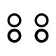 Скло камери для iPhone 13, iPhone 13 mini, чорне, комплект 2 шт., High Copy