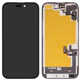 Дисплей Wextom для iPhone 15, чорний, з рамкою, High Copy, без помилки, (OLED) soft, diagnosable