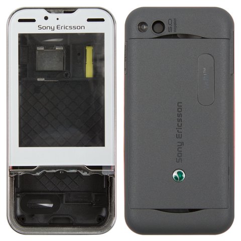 Housing compatible with Sony Ericsson U100, High Copy, gray 
