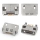 Charge Connector compatible with Sony Ericsson SK17, (5 pin, micro USB type-B)