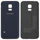 Battery Back Cover compatible with Samsung G800H Galaxy S5 mini, (black)