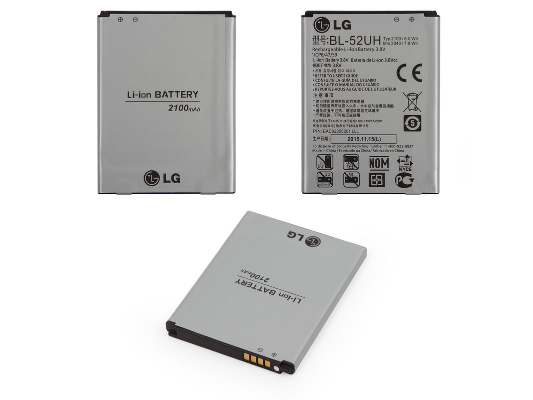 Original LG batería BATTERY bl-52uh para LG Optimus l65 d280 l70 d320 con 2100mah