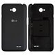 Battery Back Cover compatible with LG D280 Optimus L65, (gray)