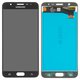 LCD compatible with Samsung G610 Galaxy J7 Prime, SM-G610 Galaxy On Nxt, (black, without frame, original (change glass) )