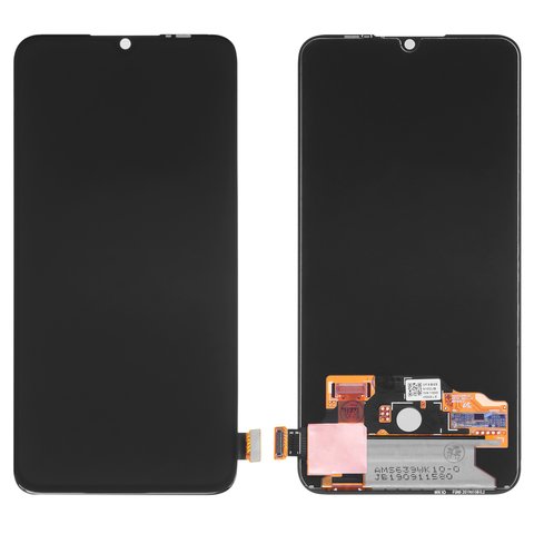 Дисплей для Xiaomi Mi 9 Lite, Mi CC9, черный, без рамки, Оригинал переклеено стекло , M1904F3BG