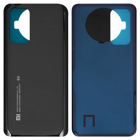 Housing Back Cover compatible with Xiaomi Mi 10T, Mi 10T Pro, black, M2007J3SY, M2007J3SG, M2007J3SP, M2007J3SI, M2007J17C 