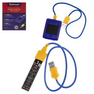 Battery Activation Cable Mechanic iTest Pro compatible with Apple Cell Phones, with digital charging indicator 