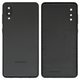 Задняя панель корпуса для Samsung A022F Galaxy A02, черная