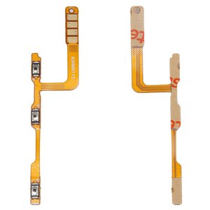Flat Cable compatible with Xiaomi Poco M4 Pro 4G, Redmi Note 11, Redmi Note 11S, Redmi Note 12S, start button, sound button 