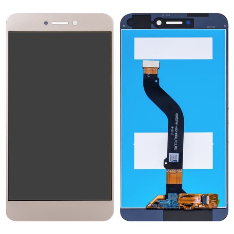 LCD compatible with Huawei GR3 2017 , Honor 8 Lite, Nova Lite 2016 , P8 Lite 2017 , P9 Lite 2017 , golden, grade B, without logo, without frame, High Copy, PRA LA1, PRA LX2, PRA LX1, PRA LX3 