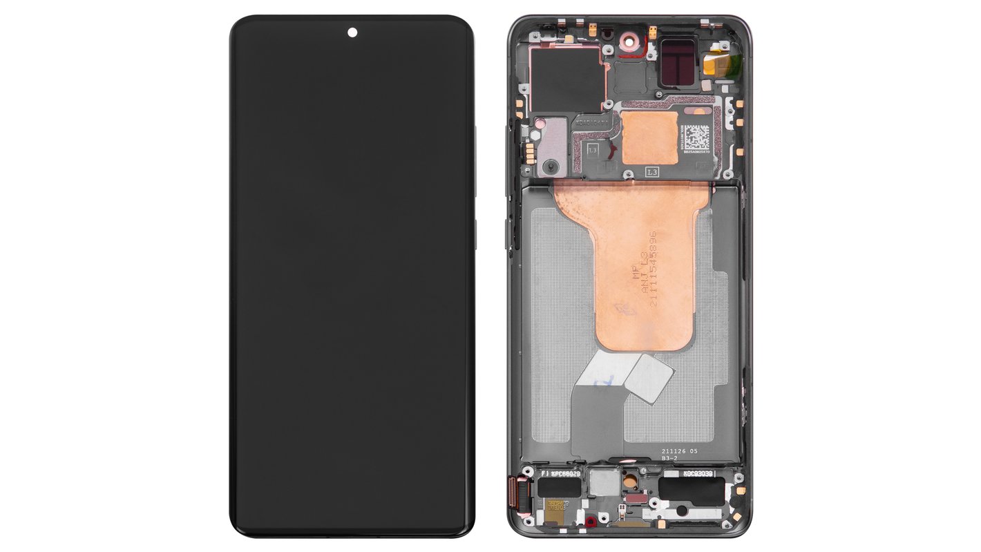 Дисплей для Xiaomi 12, 12S, 12X, черный, с рамкой, Original (PRC) - All  Spares