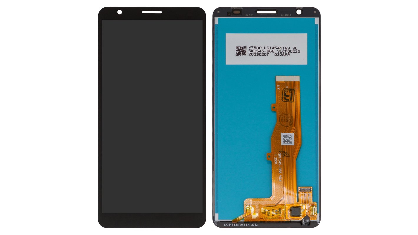 Дисплей для ZTE Blade A3 (2020), черный, без рамки, Original (PRC), SKI  545-B68 V0.4 - All Spares