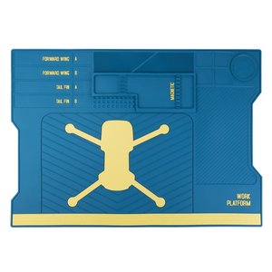 Alfombrilla aislante Mechanic V70, de silicona, antiestático, 363 mm, 512 mm, con compartimientos magnéticos