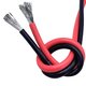 Wire In Silicone Insulation 4AWG, (25 mm², 1 m, black, UL3135)