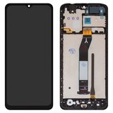 Pantalla LCD puede usarse con Xiaomi Redmi A3, Redmi A3x, negro, con marco, Original (PRC), 23129RN51X, 23129RN51H