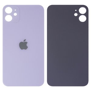 Panel trasero de carcasa puede usarse con iPhone 11, morada, no es necesario desmontar la cámara, Original PRC , big hole