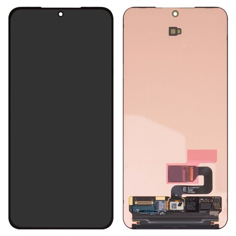LCD compatible with Samsung S921 Galaxy S24, black, without frame, original change glass 