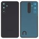 Housing Back Cover compatible with Samsung A356 Galaxy A35 5G, (dark blue, with camera lens, navy)