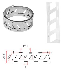 Cinta de níquel para soldar baterías 21700 2P, 0.2 mm, 22.5 mm, 1 m, acero niquelado, oblicua