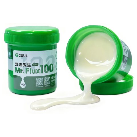 Flux Paste 2UUL SC19, no require rinsing, 100 g 