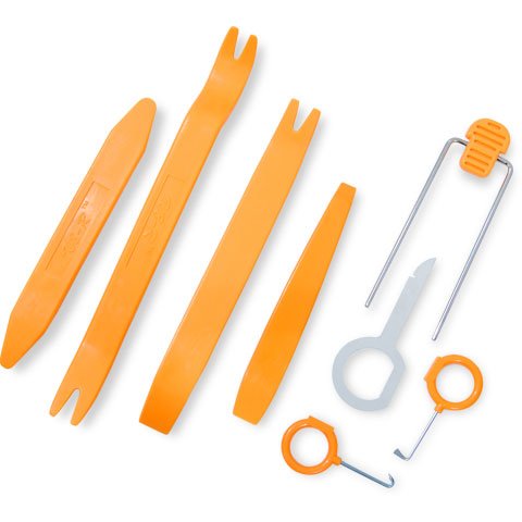 Herramientas para  tapicería del coche V011 (8 utensilios)