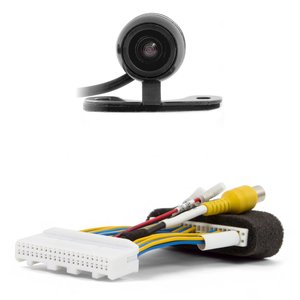 Toyota Prius Lexus RX350 RX400h Reverse Camera Kit With 40 Pin Cable Wire Harness