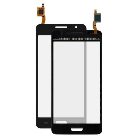 Touchscreen compatible with Samsung G530F Galaxy Grand Prime LTE, G530H Galaxy Grand Prime, gray  #BT541