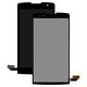 LCD compatible with LG H320 Leon Y50, H324 Leon Y50, H340 Leon, H345 Leon LTE, MS345 Leon LTE, (black, without frame)