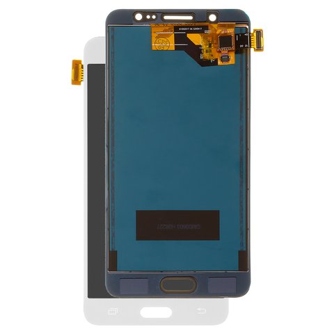 LCD compatible with Samsung J510 Galaxy J5 2016 , white, without adjustment of light, without frame, Copy, TFT  