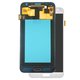 LCD compatible with Samsung J700 Galaxy J7, (black, without logo, without frame, High Copy, (OLED))