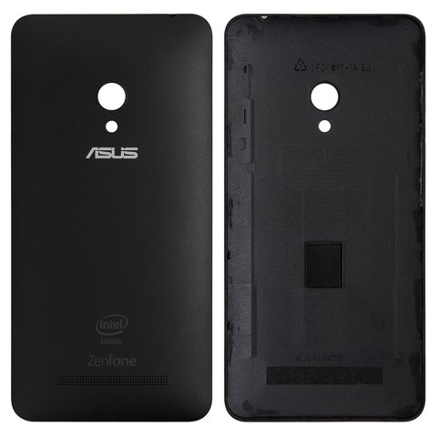 Housing Back Cover compatible with Asus ZenFone 5 A501CG , black, with side button 