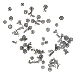 Screw compatible with iPhone 6S, black, full set 