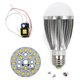 LED Light Bulb DIY Kit SQ-Q03 9 W (warm white, E27), Dimmable