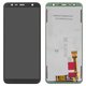 LCD compatible with Samsung J415 Galaxy J4+, J610 Galaxy J6+, (black, without frame, Original, service pack) #GH97-22582A